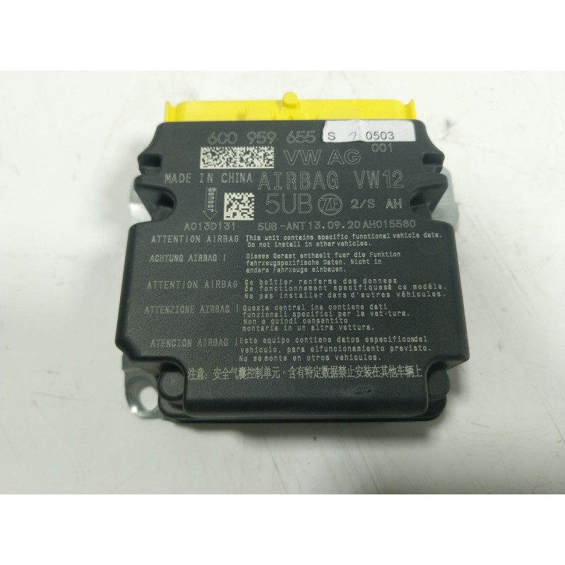 Recambio de centralita airbag para seat mii (kf1) electric referencia OEM IAM  6C0959655 