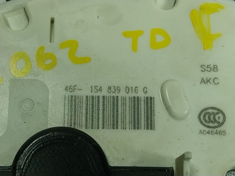 Recambio de cerradura puerta trasera derecha para seat mii (kf1) electric referencia OEM IAM  1S4839016 