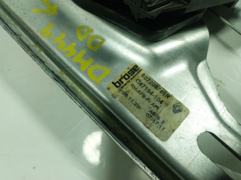 Recambio de elevalunas delantero derecho para renault megane iv berlina 5p 1.3 tce referencia OEM IAM 807206746R 807206746R 