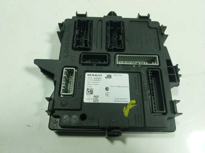 Recambio de modulo electronico para renault megane iv berlina 5p 1.3 tce referencia OEM IAM 284B14352R 284B14352R 