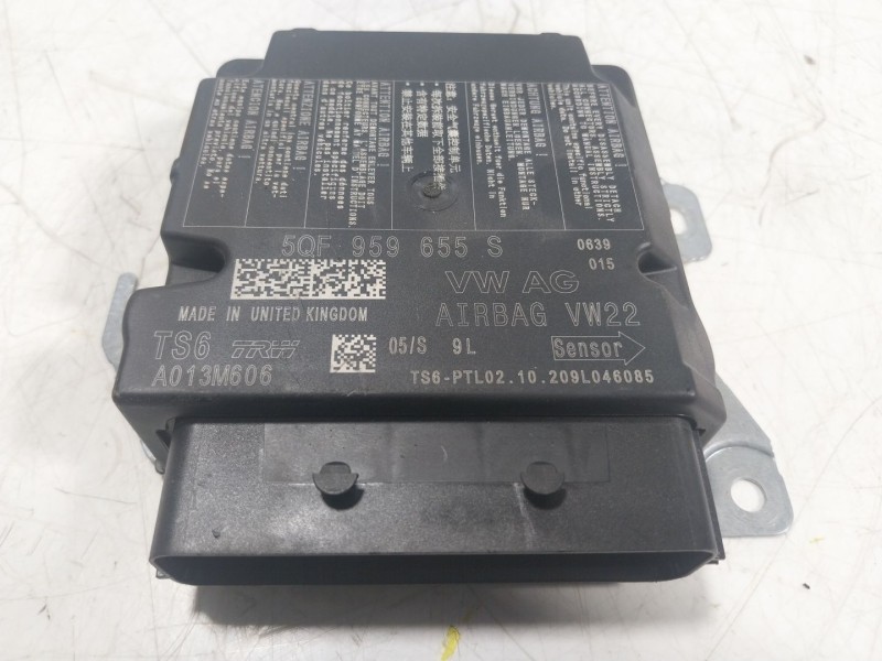 Recambio de centralita airbag para seat ateca (kh7) fr go referencia OEM IAM 5QF959655S 5QF959655S 