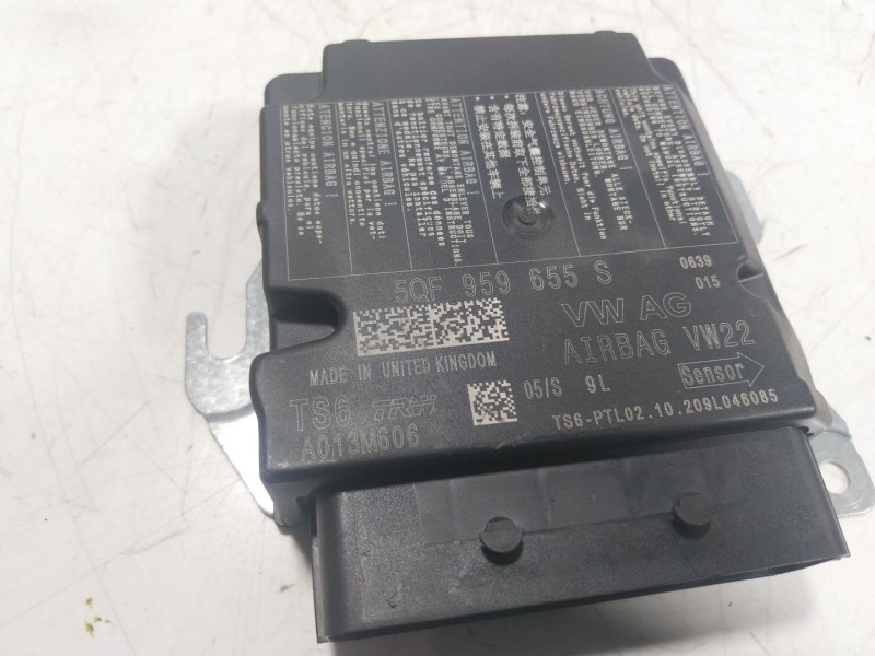 Recambio de centralita airbag para seat ateca (kh7) fr go referencia OEM IAM 5QF959655S 5QF959655S 