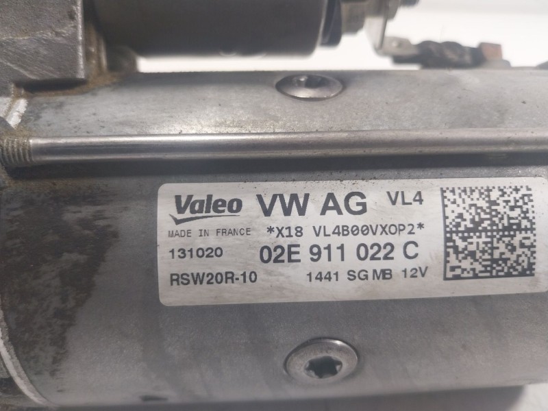 Recambio de motor arranque para seat ateca (kh7) fr go referencia OEM IAM 02E911022C 02E911022C 