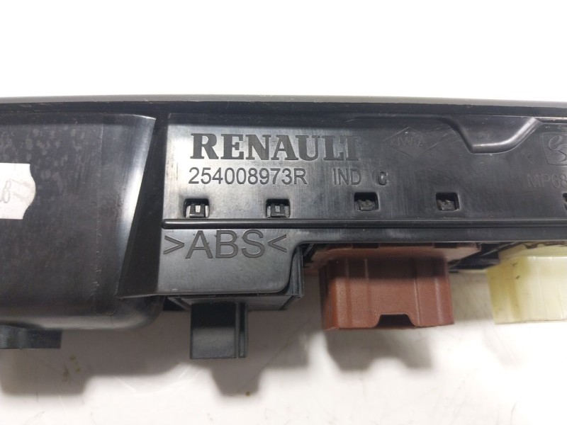 Recambio de mando elevalunas delantero izquierdo para renault zoe 68 kw referencia OEM IAM  254008973R 