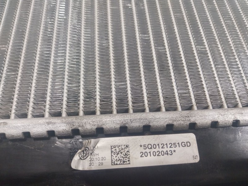 Recambio de radiador agua para seat ateca (kh7) fr go referencia OEM IAM 5Q0121251GQ 5Q0121251GD 