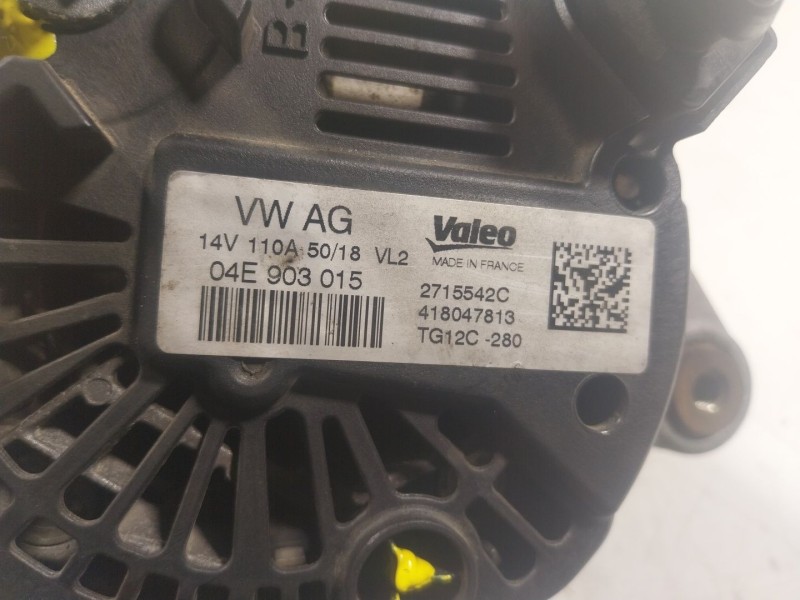 Recambio de alternador para seat leon (5f1) fr referencia OEM IAM 04E903015 04E903015 