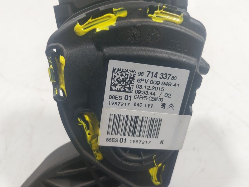 Recambio de potenciometro pedal para citroën c4 cactus 1.6 bluehdi 100 referencia OEM IAM  9671433780 