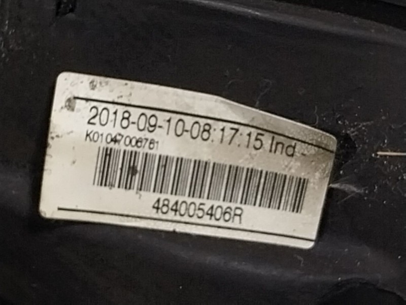 Recambio de volante para renault zoe 68 kw referencia OEM IAM  4840054606R 