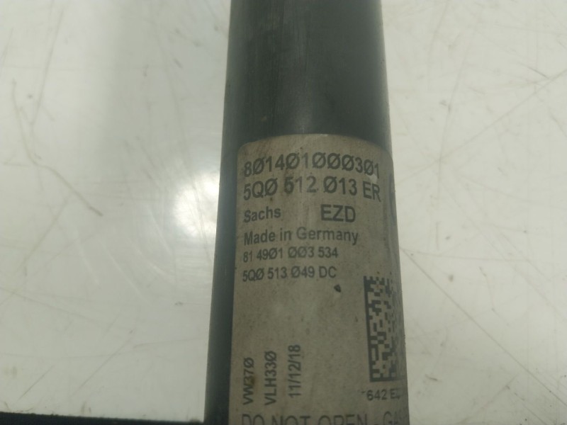 Recambio de amortiguador trasero izquierdo para seat leon (5f1) fr referencia OEM IAM 5Q0513049DC 5Q0512013ER 