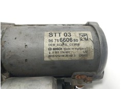 Recambio de motor arranque para citroën c4 cactus 1.6 bluehdi 100 referencia OEM IAM  9675660680  2