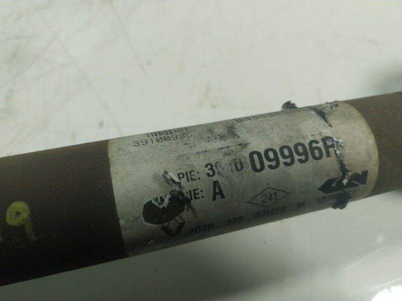 Recambio de transmision derecha para renault megane iv berlina 5p 1.3 tce referencia OEM IAM 391009996R 391009996R 