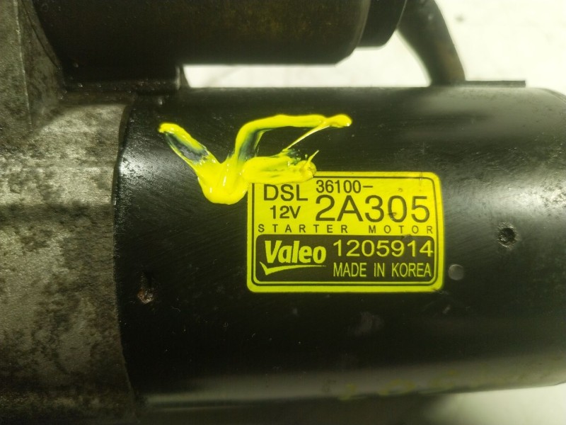 Recambio de motor arranque para kia ceed 1.4 tgdi cat referencia OEM IAM  361002A305 