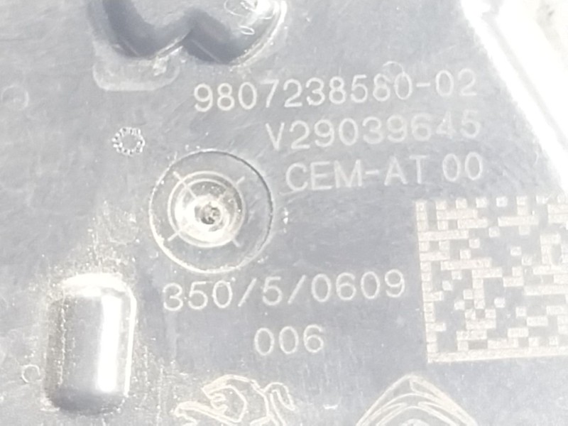 Recambio de caja mariposa para citroën c4 cactus 1.6 bluehdi 100 referencia OEM IAM  9807238580 