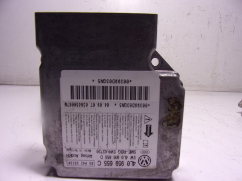 Recambio de centralita airbag para audi q7 (4l) 3.0 v6 24v tdi referencia OEM IAM 4L0910655D003 4L0959655C 