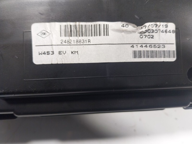 Recambio de cuadro instrumentos para smart forfour ev eq 17.6 kwh referencia OEM IAM  248218831R 