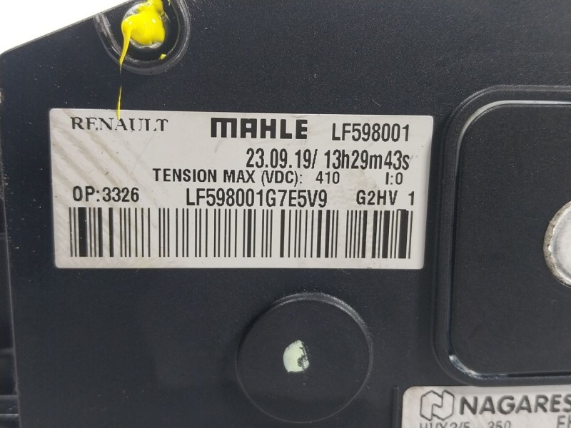 Recambio de resistencia calefaccion para smart forfour ev eq 17.6 kwh referencia OEM IAM  981005000L 