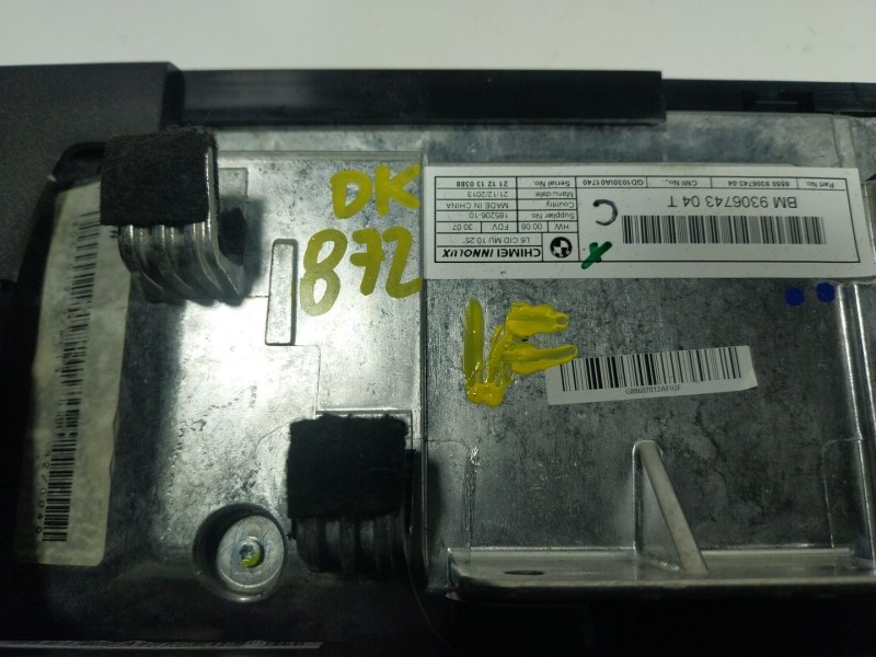 Recambio de pantalla multifuncion para bmw i3 (i01) 125 kw referencia OEM IAM 65509306743 930674304 