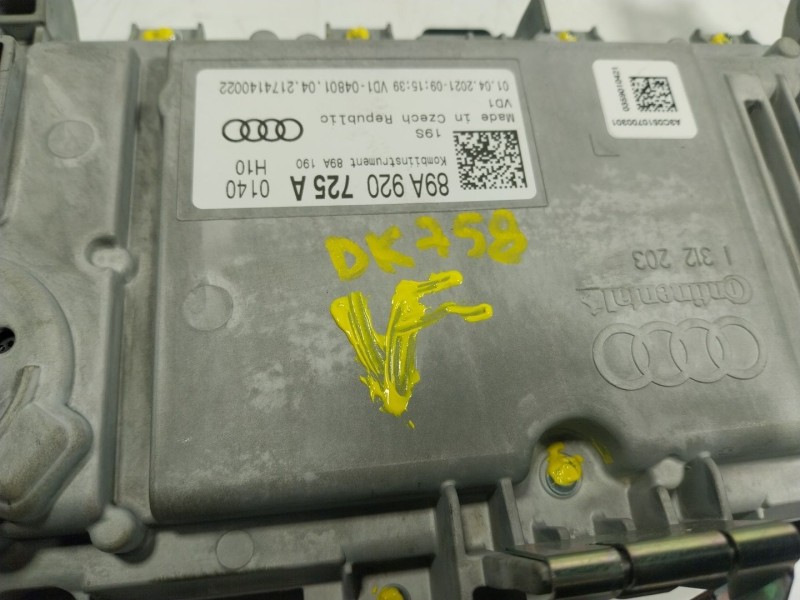 Recambio de cuadro instrumentos para audi q4 e-tron aq4e f4bac3 referencia OEM IAM 89A920725B 89A920725 