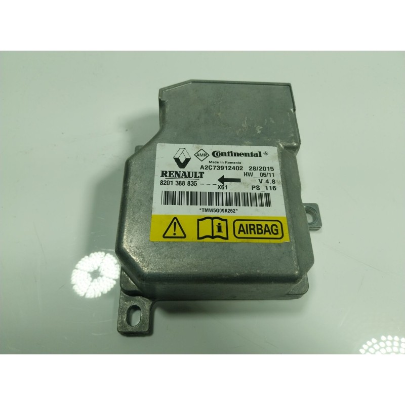 Recambio de centralita airbag para renault kangoo z.e. maxi 5-sitzer referencia OEM IAM  8201388835 