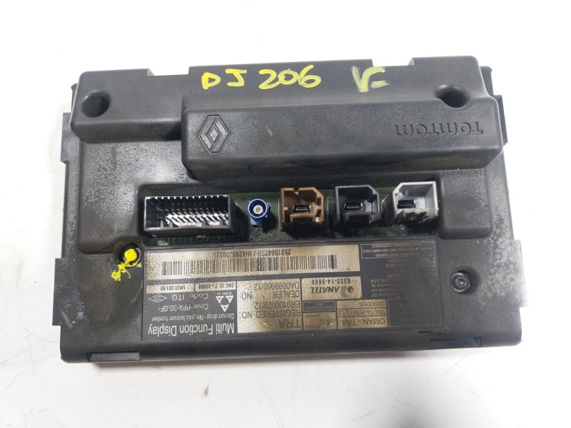 Recambio de pantalla multifuncion para renault zoe 68 kw referencia OEM IAM  259150423R 