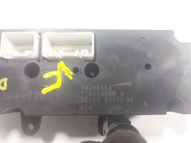 Recambio de mando climatizador para citroën c-zero seduction referencia OEM IAM  7820A552 