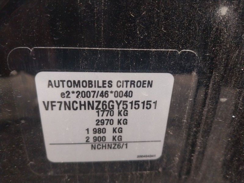 citroën c4 ii (nc_) del año 2016