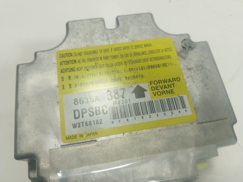 Recambio de centralita airbag para citroën c-zero seduction referencia OEM IAM  8635A387 