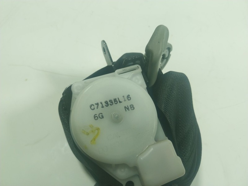 Recambio de cinturon seguridad trasero izquierdo para citroën c-zero seduction referencia OEM IAM  071335L16 