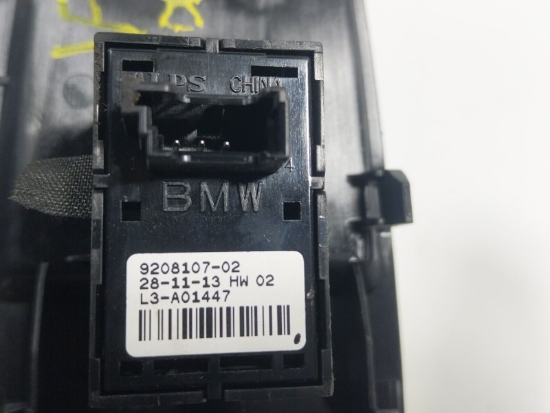 Recambio de mando elevalunas delantero derecho para bmw i3 (i01) 125 kw referencia OEM IAM  9208107 