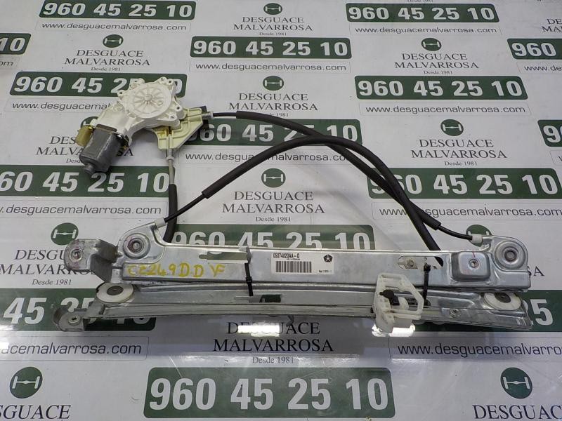 Recambio de elevalunas delantero derecho para jeep compass (2008-2011) 2.2 crdi referencia OEM IAM 68002896AA  