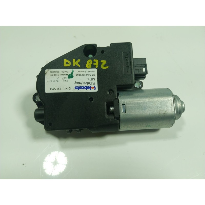 Recambio de motor techo electrico para bmw i3 (i01) 125 kw referencia OEM IAM  7193398 