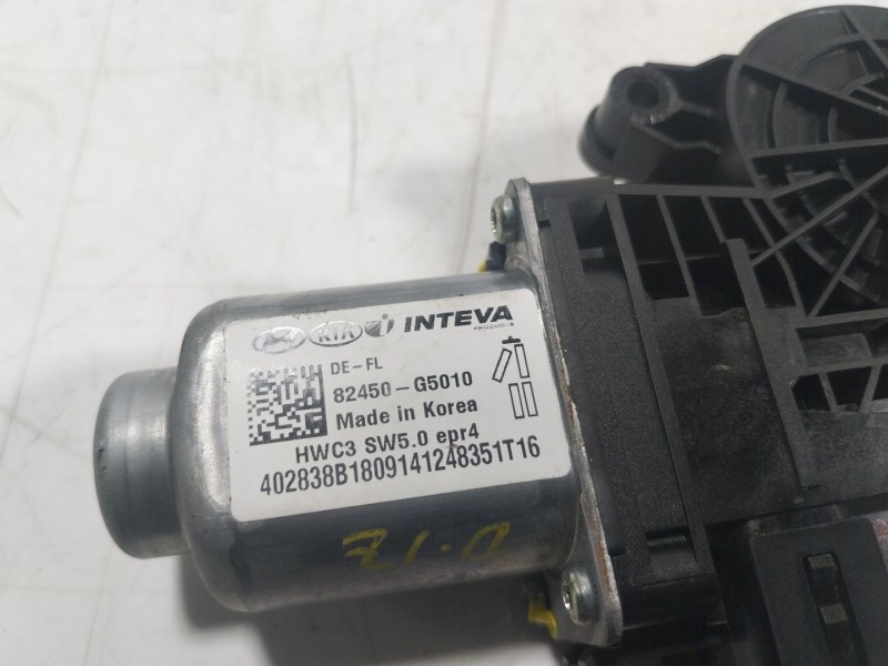 Recambio de motor elevalunas delantero izquierdo para kia niro concept referencia OEM IAM  82450G5010 