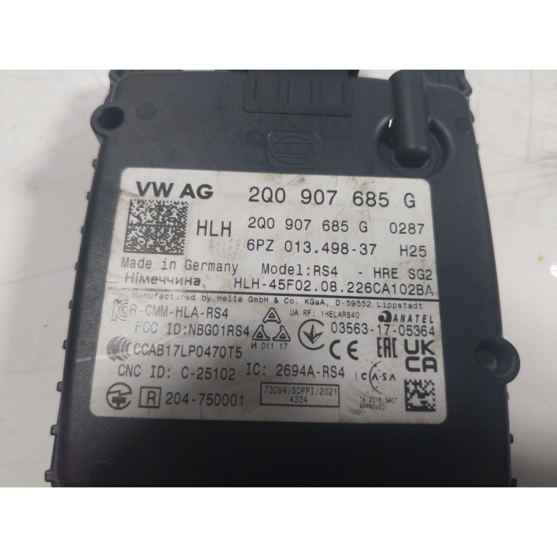 Recambio de modulo electronico para cupra leon sportstourer (kl8) 1.4 tsi phev referencia OEM IAM  2Q0907685G 