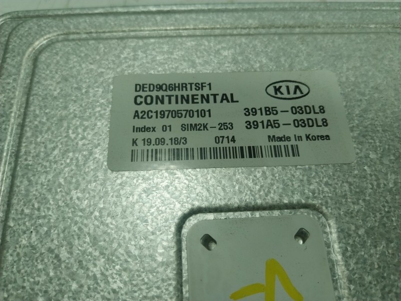 Recambio de centralita motor uce para kia niro concept referencia OEM IAM  391B503DL8 