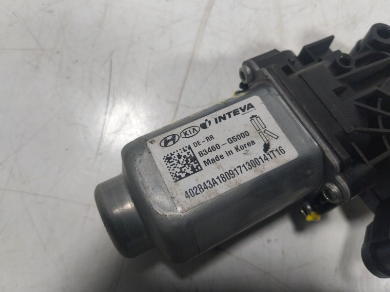 Recambio de motor elevalunas trasero derecho para kia niro concept referencia OEM IAM  83460G5000 