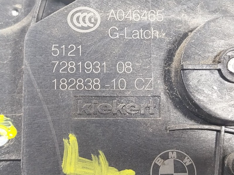 Recambio de cerradura puerta delantera izquierda para bmw i3 (i01) 125 kw referencia OEM IAM  7281931 