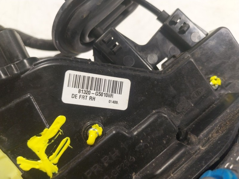 Recambio de cerradura puerta delantera derecha para kia niro concept referencia OEM IAM  81320G5010IIR 