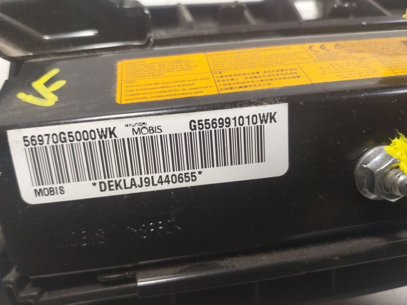 Recambio de airbag de rodilla para kia niro concept referencia OEM IAM  G556991010WK 