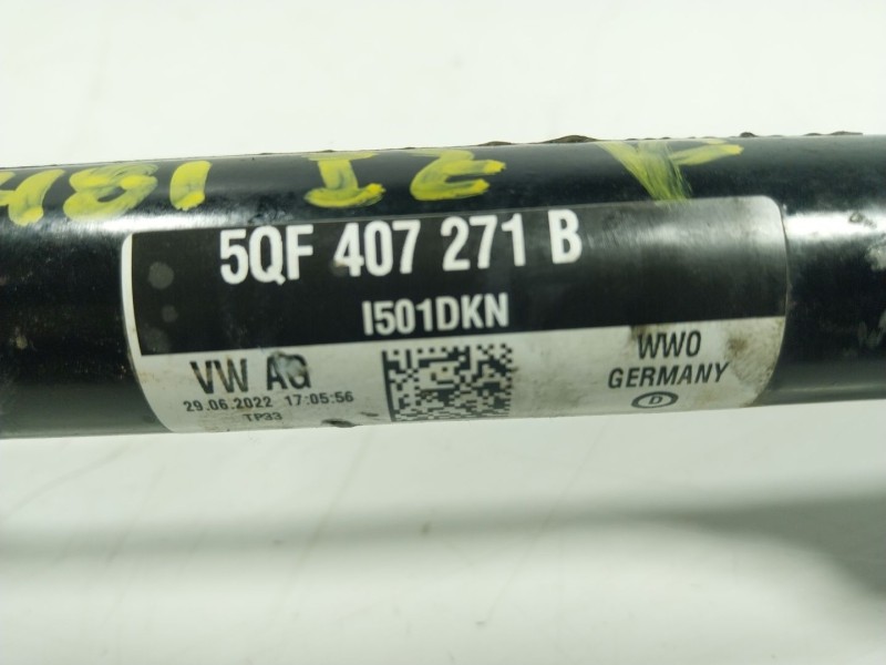 Recambio de transmision izquierda para cupra leon sportstourer (kl8) 1.4 tsi phev referencia OEM IAM 5QF407271B 5QF407271B 
