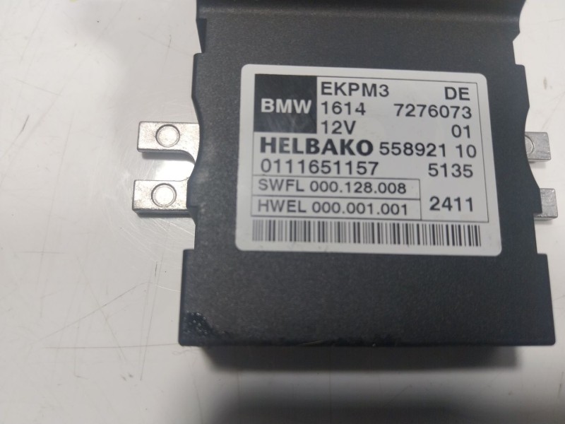 Recambio de modulo electronico para bmw serie 5 lim. (f10) 3.0 turbodiesel referencia OEM IAM  7276073 