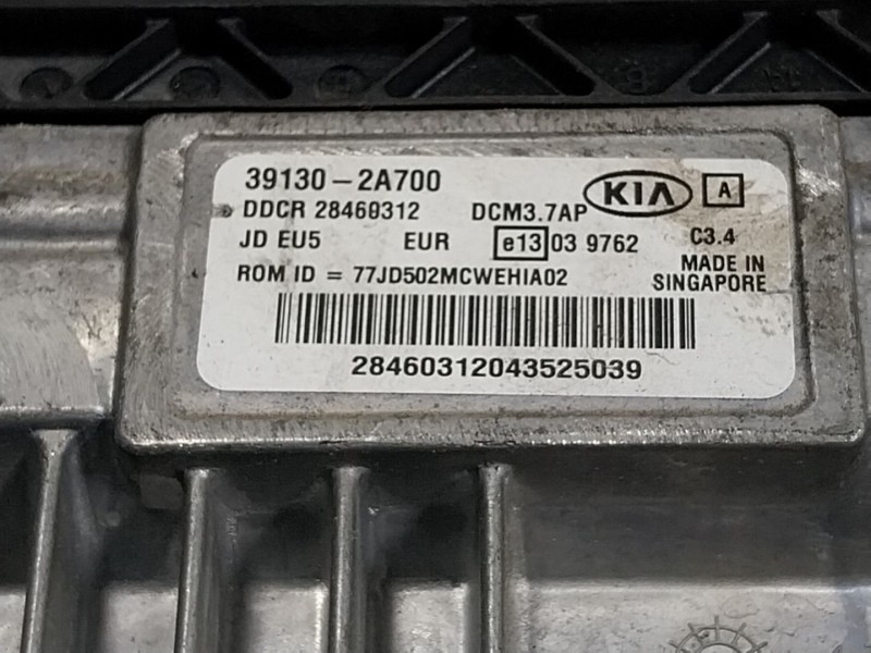 Recambio de centralita motor uce para kia ceed 1.4 tgdi cat referencia OEM IAM  391302A700 