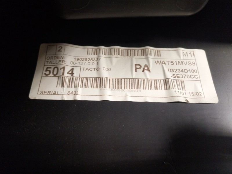 Recambio de apoyabrazos central para seat leon (5f1) fr referencia OEM IAM 5F0864207CZQ2  