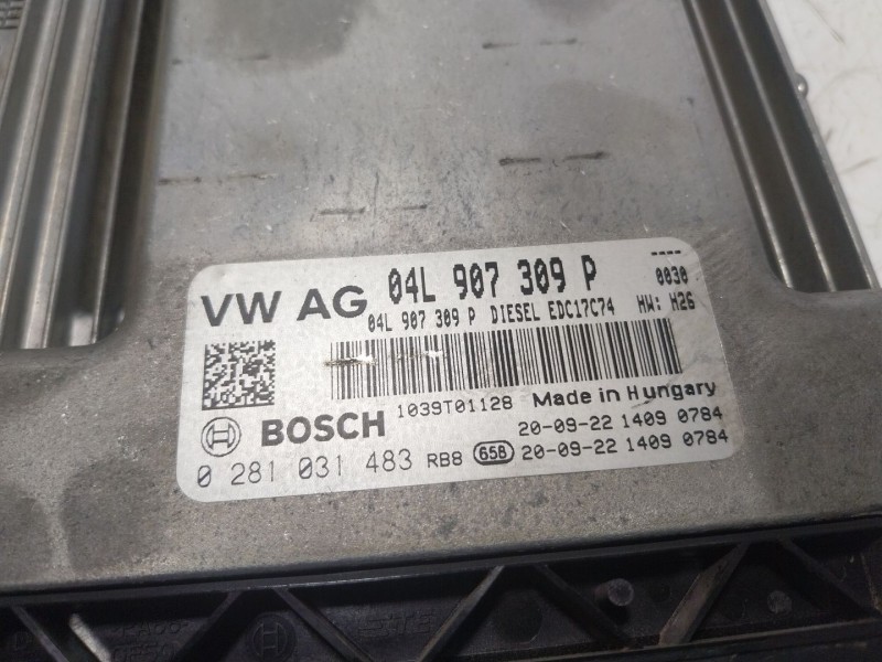 Recambio de centralita motor uce para seat ateca (kh7) fr go referencia OEM IAM 04L906027AC5FP 04L907309P 