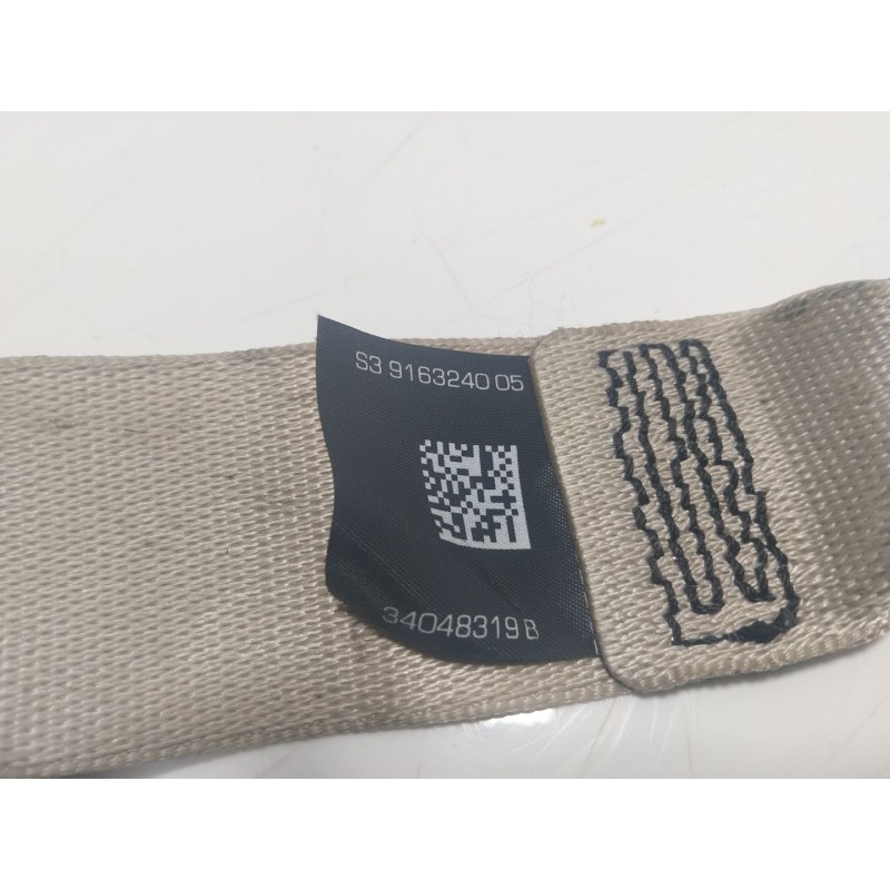 Recambio de cinturon seguridad trasero derecho para bmw serie 5 lim. (f10) 3.0 turbodiesel referencia OEM IAM  34048319B 