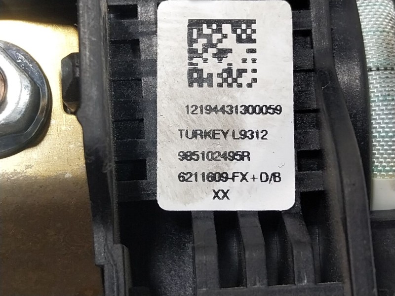 Recambio de airbag delantero izquierdo para renault twizy life referencia OEM IAM  985102495R 