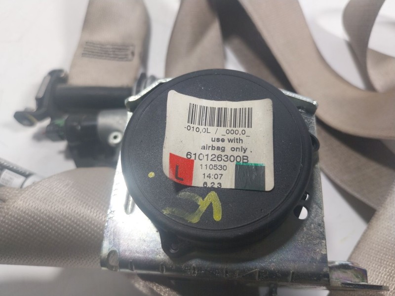 Recambio de cinturon seguridad delantero izquierdo para bmw serie 5 lim. (f10) 3.0 turbodiesel referencia OEM IAM  610126300B 
