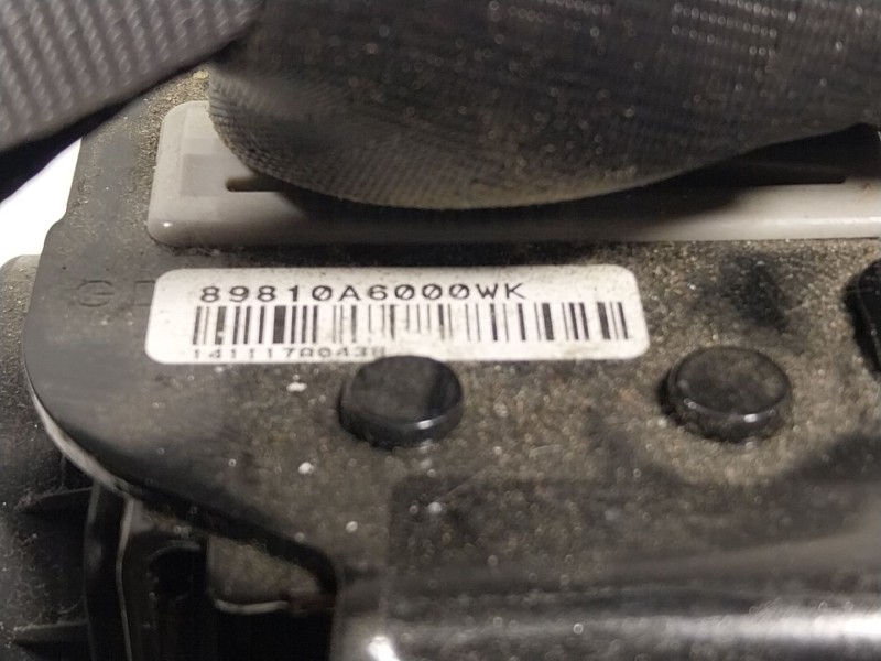 Recambio de cinturon seguridad trasero izquierdo para kia ceed 1.4 tgdi cat referencia OEM IAM   