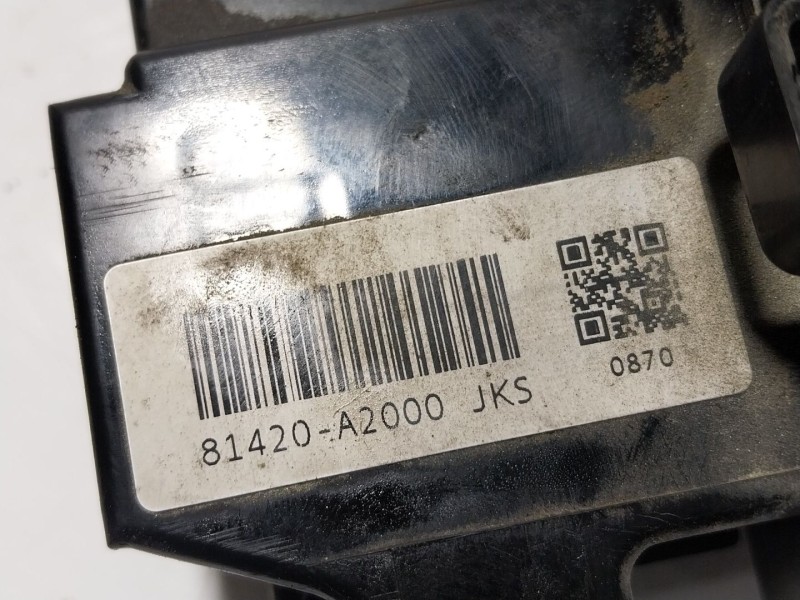 Recambio de cerradura puerta trasera derecha para kia ceed 1.4 tgdi cat referencia OEM IAM  81420A2000 