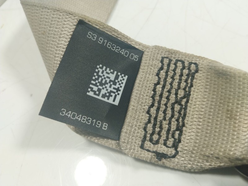 Recambio de cinturon seguridad trasero izquierdo para bmw serie 5 lim. (f10) 3.0 turbodiesel referencia OEM IAM  34048319B 