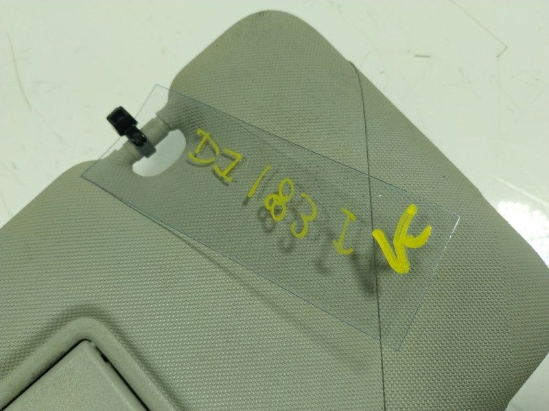 Recambio de parasol izquierdo para renault zoe life referencia OEM IAM   